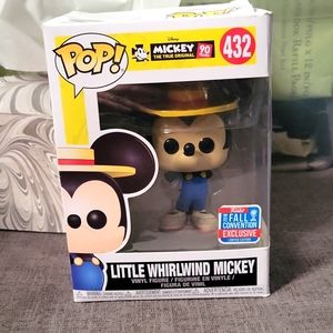Funko Pop 432 Little Whirlwind Mickey Comic Con Exclusive NIB